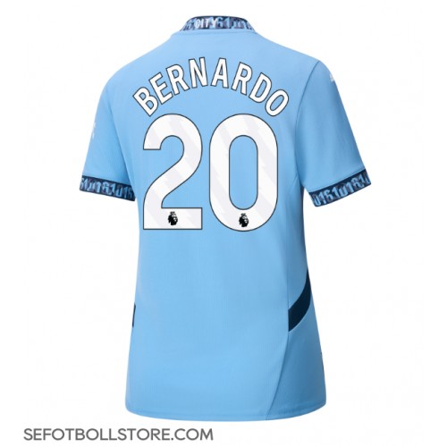 Manchester City Bernardo Silva #20 Replika Hemmatröja Dam 2024-25 Kortärmad